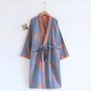 Women Sleeve Spring Autumn Bathrobe Printed Morning Robes Loose Home Wear Sleep Dressing Gowns