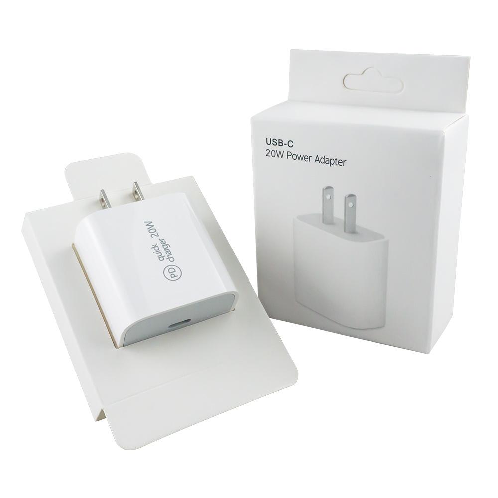 PD20W Fast Charging Is Suitable for Mobile Phone Apple Charger US-regulated Certified Power Bank Charging Head European-regulated Adapter