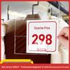 Étiquette Volante Magasin de Vêtements Promotionnel: Prix, Remise, Étiquette Recommandée pour l'Étalage