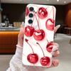 Lovely Cherry Fruits Print Case For Samsung A18 A57 A37 A17 A56 A36 A26 A16 A55 A35 A25 A15 A54 S21 FE S22 S23 S24 Plus S25 S26 Ultra Soft Cover