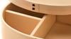 Wooden Lunch X X Urethane Current Model J-kitchens Humidity-Regulating Box, 17.5cm 11.3cm 6.3cm, 500ml, Coating/Natural White,