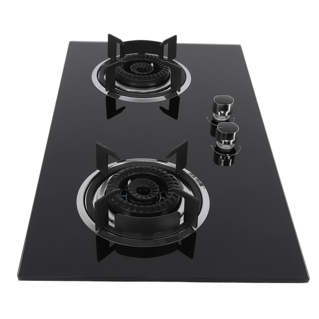 Household 2 Burners Liquefied Gas Stove Cooker Kitchen Cooking Accessory Appliance Cookware