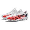 32-47 Unisex Low Top Long Spike Football Shoes for Boys and Girls Artificial Grass Practical Training Shoes