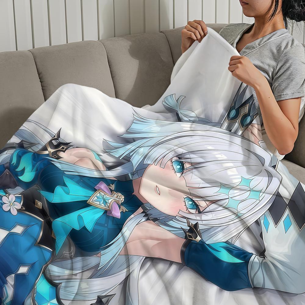 Houkai Star Rail Cerydra Cyrene Castorice soft warm plush blanket for dormitory sofa living room pet hogar bedroom gift nap home