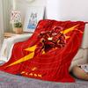 1pc Flash superhero Blanket Lightweight Flannel Throw For Sofa, Bed, Travel, Livingroom, Office, Couch, Chair, And Bed