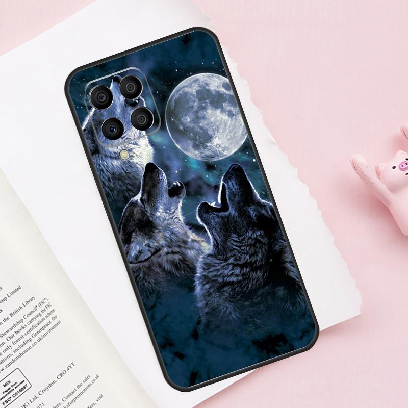 Animal Wolf Galaxy Case For Samsung Galaxy M13 M53 M16 M36 M56 M06 M52 M32 M12 M54 M34 M14 M35 M55 M15 M11 M31