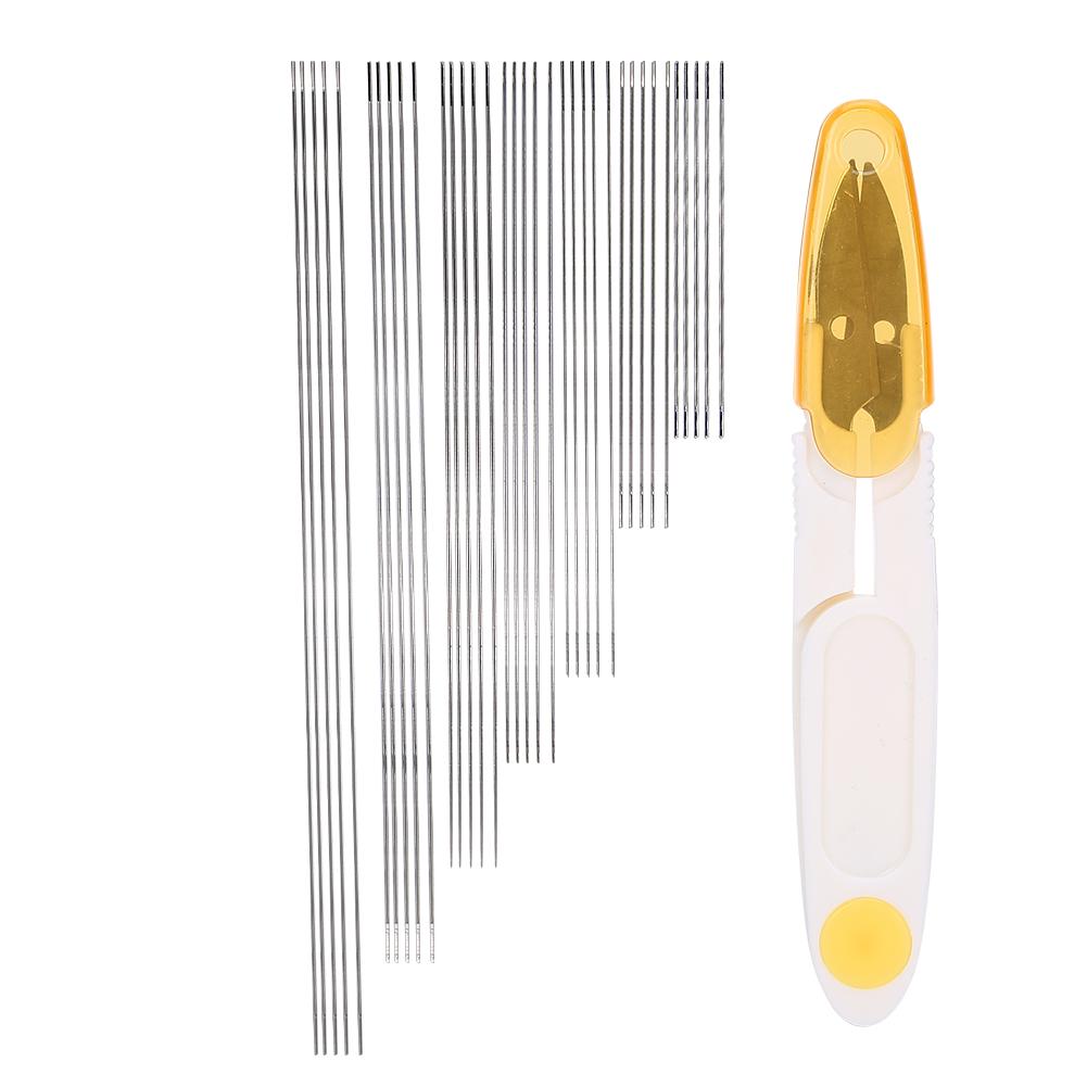 

Игла для бисера DIY Иглы со средним отверстием Ручная работа Ожерелье Ювелирные изделия Набор швейных инструментов