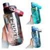 Capacity Plastic Large Cup Water Bottle With Handle Outdoor Indoor Adults Sports
