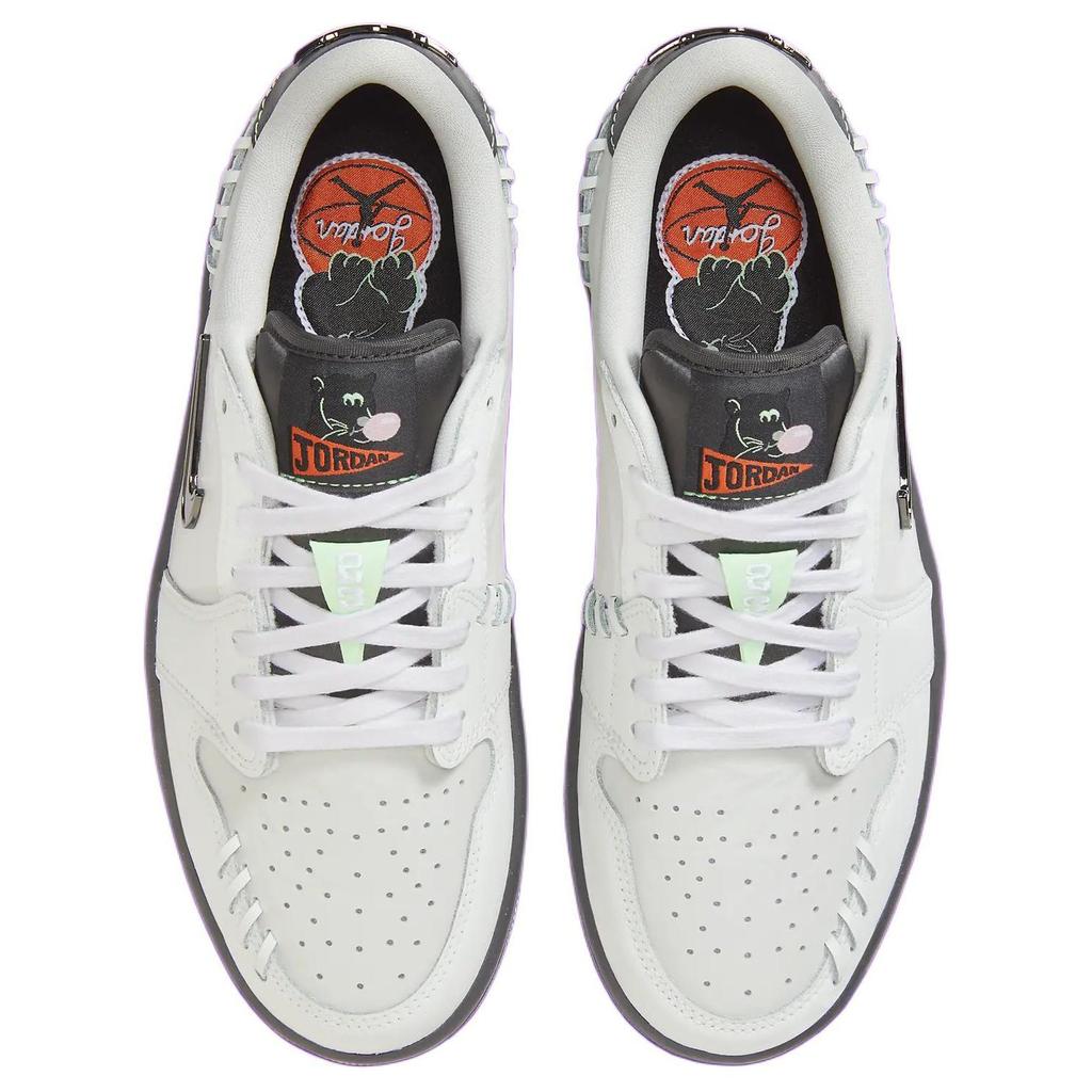 Jordan Air 1 Low OG "Black Cat" Soft Comfortable Non-Slip Durable Low-Top Retro Basketball Shoes Men sneaker Gray HM3689-001