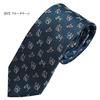 [0-STYLE.cravat] Silk Necktie, Da Vinci Brand, Ethnic, Gray, Navy, Red, Pink, Gift, Present, Archaeology, History, Graduation Gift, Doctorate, Job