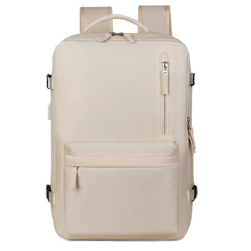 Customizable Men's Backpack: Large-Capacity Travel Bag, Business Laptop Bag, Portable Student Luggage