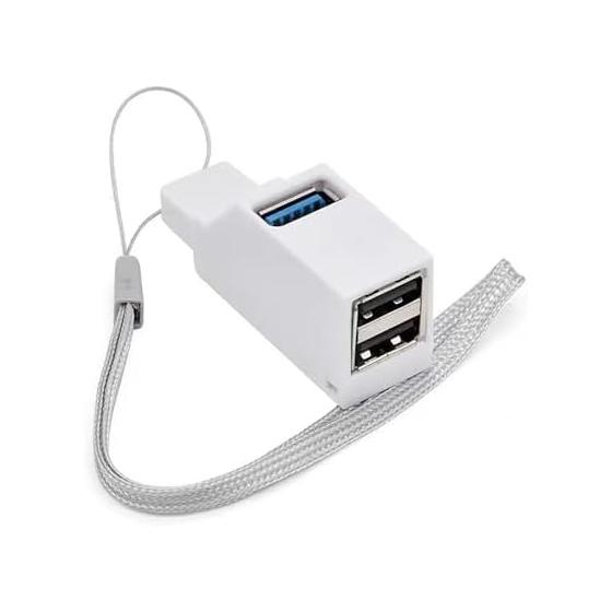 TRkin USB-хаб 3 порта USB 3.0+USB 2.0 Комбинированный хаб Ультрамалый Питание от шины USB-хаб Расширение USB Высокоскоростной Легкий Компактный Портативный Удобный 1