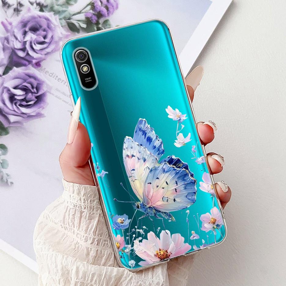 Für Xiaomi Redmi 9A Hülle Neue Mode Bemalte Abdeckung 6,53'' Weiche Dünne Handyhülle Für Xiaomi Redmi 9AT 9A Redmi9A T Rückabdeckung Taschen
