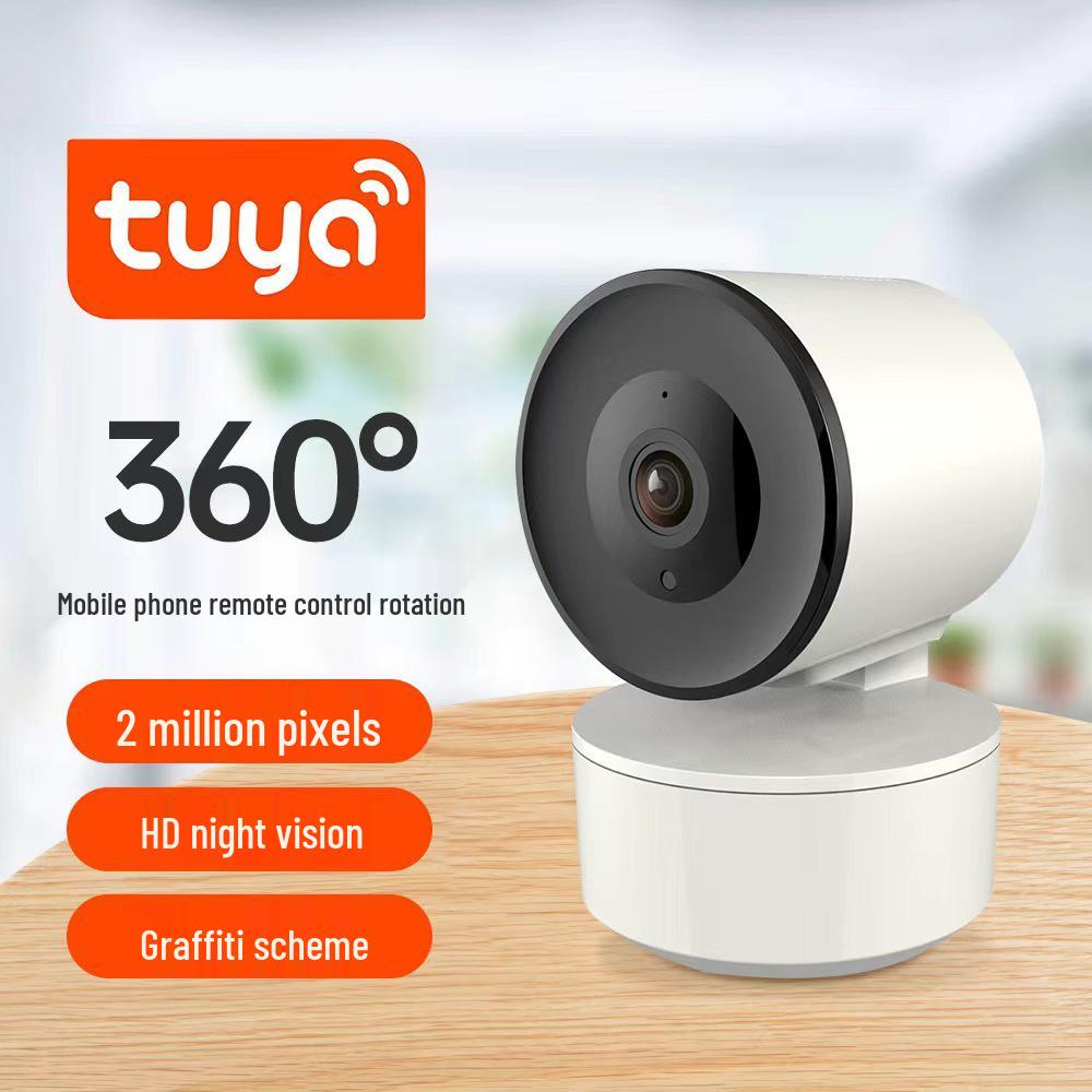 Tuya Indoor 360° HD Smart Camera with Wireless Mobile Tracking