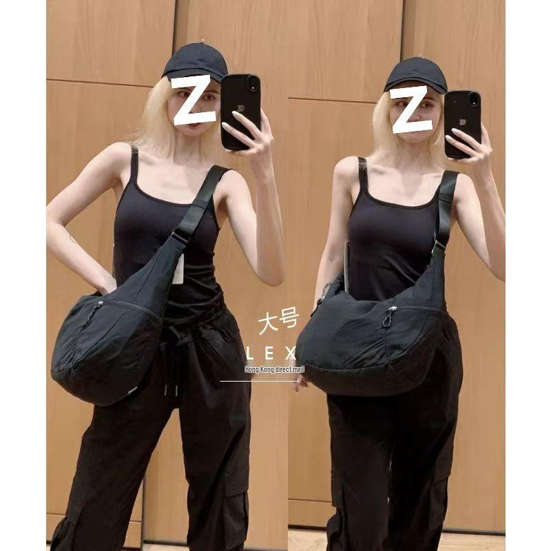 LU Croissant Channel Ankunft 2025 Schultertasche - Leicht, Großes Fassungsvermögen, Neuer Stil Reißverschluss Unterarm Umhängetasche