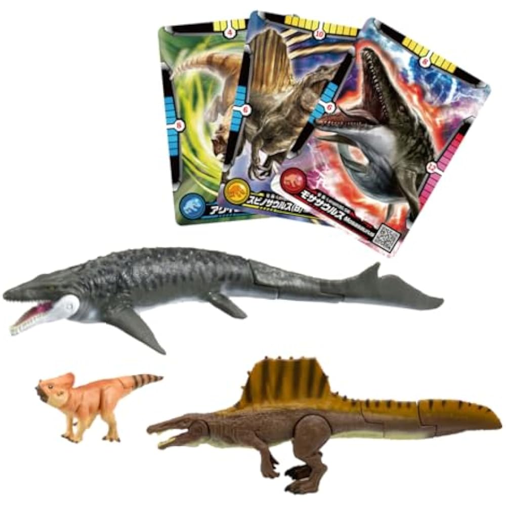 TAKARA TOMY (TAKARA TOMY) Ania Jurassic World Sea Mosasaurus DX Set Animal Dinosaur Toy Age 3 and Up