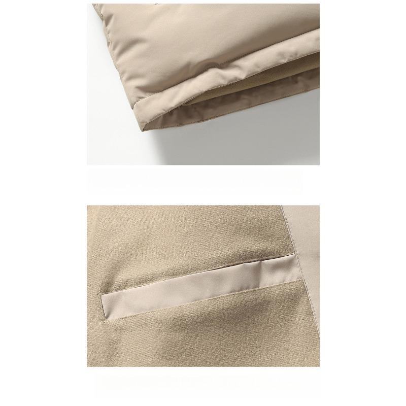 A New Style of Cotton-padded Winter Jacket with Added Fleece and Thickened Warmth
