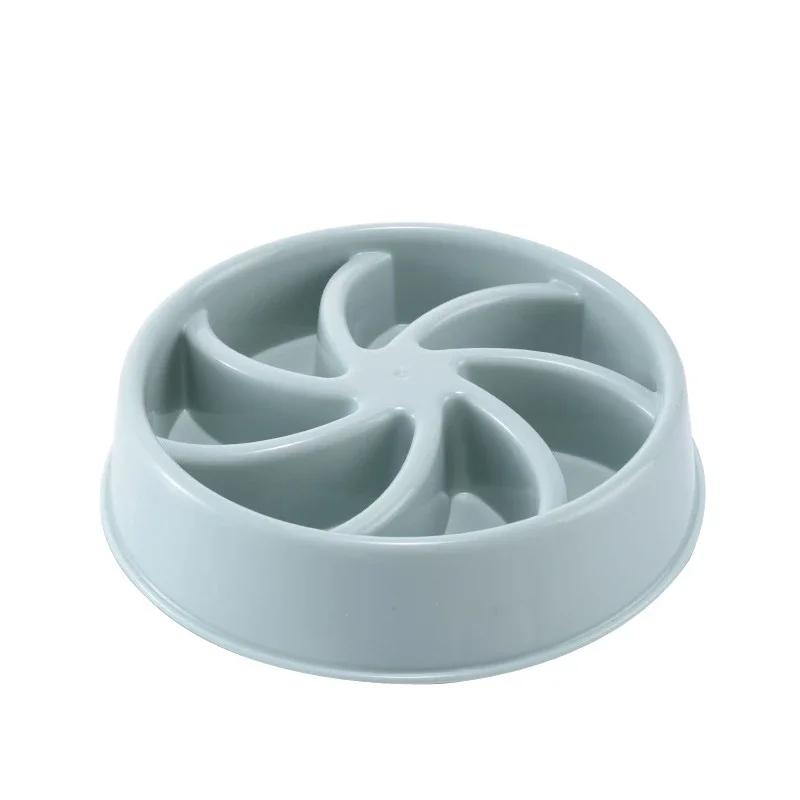 Futternapf für Hunde, langsame Fütterung, Schüssel für Welpen und Katzen, langsames Fressen, Futternapf, Anti-Schlingen-Futterteller, Fütterung von Hunde- und Katzenfutter, erstickungssicher, Fetthilfe