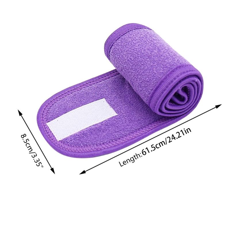 Womens Headband Adjustable Towel Elastic Stretchy Head Wrap Hair Accessories