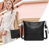 Women's Bag Wide Shoulder Strap Webbing Bag New Crocodile Pattern Trendy New Shoulder Messenger Bag Women's Bucket Bag