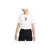Nike T Shirts Men's White Crew Neck Moderate DR7722-100