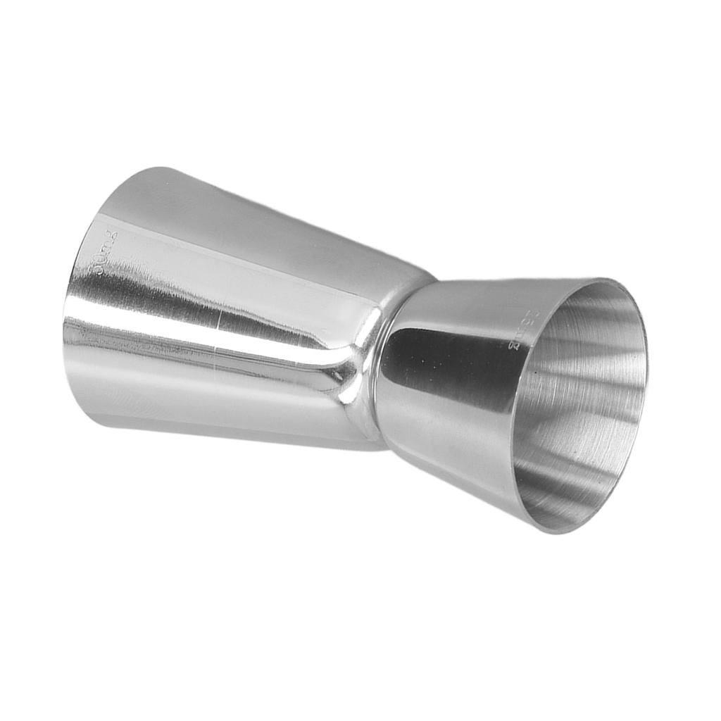 Double Jigger Exquisitely Polished Simple Elegant Appearance Thickened Design Easy To Clean Shot Measure Jigger for Bar