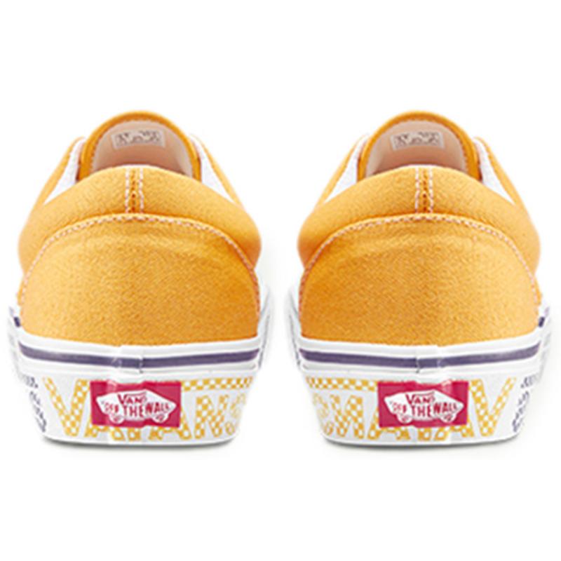 Vans Casual Style Unisex Low Top Sneakers Yellow Vans VN0A38FRWQ2