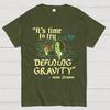 It's Time To Try Defining Gravity Cotton Summer Casual Cool Loose T-Shirt