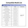 Ezonetronics Wireless CarPlay Android Auto Retrofit Kit Decoder Box for Mercedes Benz NTG 4.5 4.7 COMAND System 2011-2015