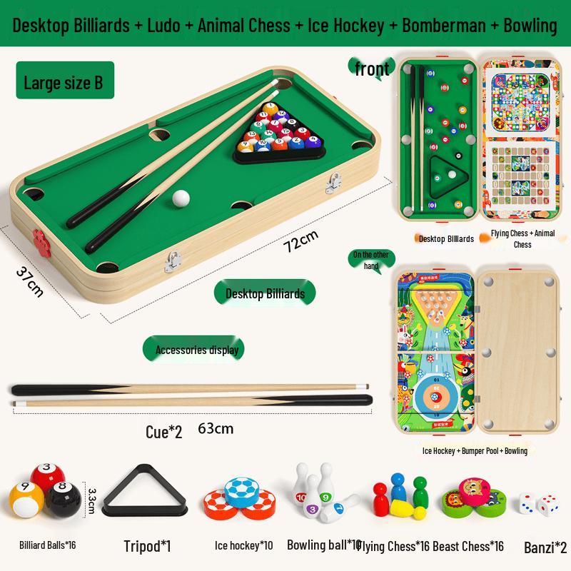 Kids 6-in-1 Multi-Game Table