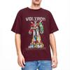 Unisex Unisex's T-Shirts Voltron Legendary Defender Fashion Pure Cotton Tee Shirt Short Sleeve Robot Anime T Shirt Tops Big Size