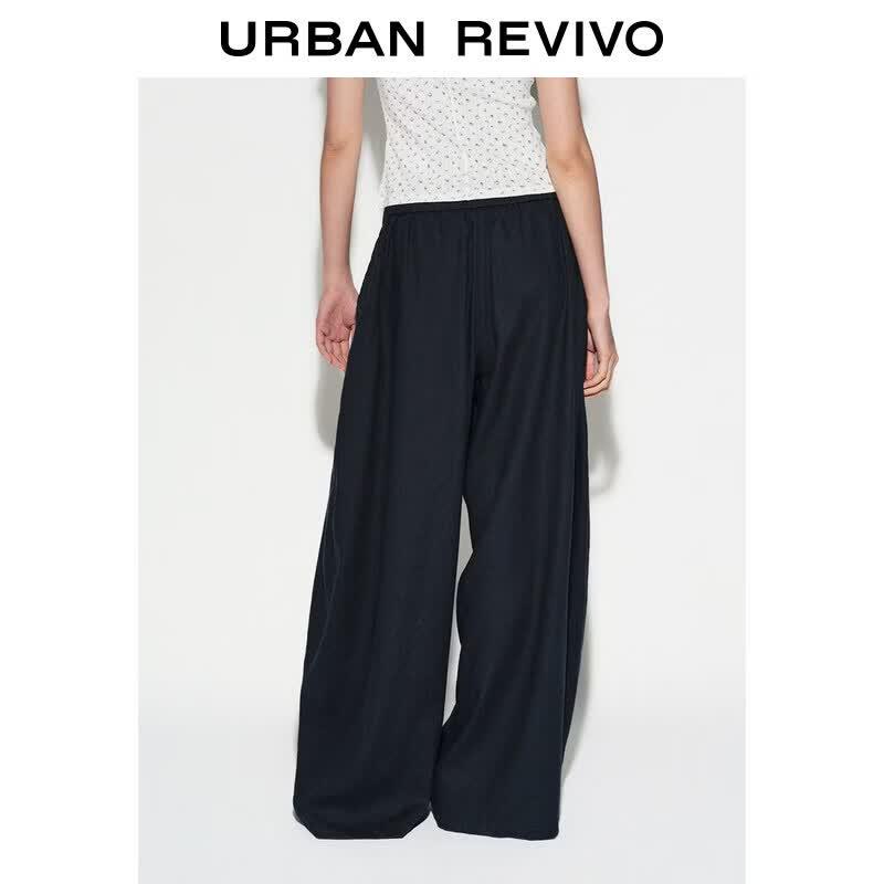 UR2026 Autumn Women's Casual Wide-Leg Pants