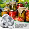 1 Pcs Can Filter Stainless Steel Canning Colander Vegetable and Fruit Can Filter Suitable for Beans Vegetables and Fruits Tuna