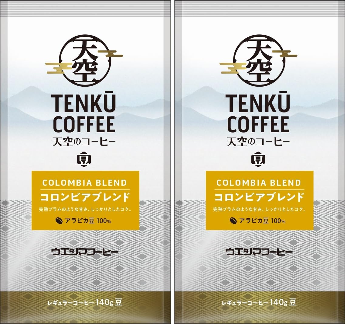 Ueshima Coffee Sky Coffee Colombia Blend Beans x 2