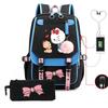 Cute Cartoon Printed Backpack Female Japanese Sweet Small Fresh Primary And Secondary School Student Schoolbag