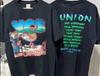 1991 YES Band Union World Tour 2 Side Cotton Black Unisex T-shirt S-5XL Unisex T-Shirt