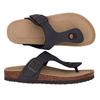 Fashion Kidmi Womens Flip Flop With Adjustable Straps Metal Buckle New Summer Retro Sandals PVC Fashion Slippers Outdoor Beach Slippers