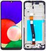 Original LCD Display + Touch Screen Samsung SM-A226 Galaxy A22 5G (IPS) Black Frame