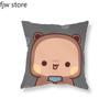 Halloween Decoration Throw Pillow Cover Cute Baby Panda Boob Cushion  Witch Vampire Pumpkin Party  Sofa Home