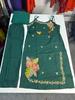 Women Designer Embroidered Sleeveless Kurta Pant Dupatta Set Indian Party Wear Top Tunic