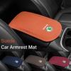 Car Interior Accessories Armrest Cushion Car Armrest Soft Pad Fur Mat For Skoda octavia fabia rapid yeti superb octavia A5 A7 fsjn24
