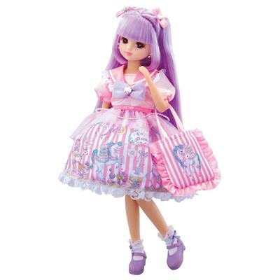Takara Tomy Puppenliebhaber Rollenspielzeug für Kinder ab 3 Jahren Licca-chan LD-14 Eco-Cat Licca-chan Anziehpuppe