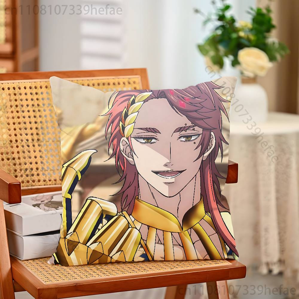RRecord of Ragnarok Print Polyester Pillow Case for Valentine gift Home Sofa Cushion Cover Decoration Custom