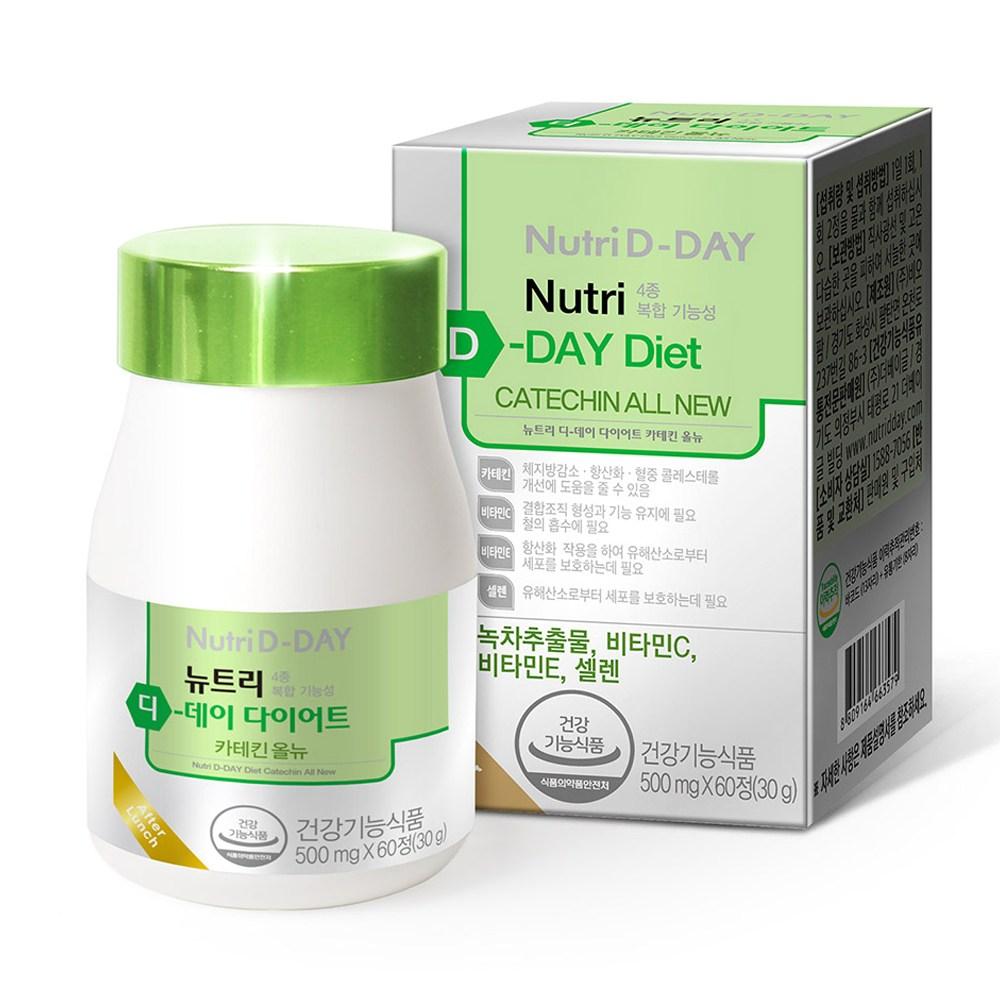 NutriDDay Diet Catechin All New 60 Tablets 1 pcs Ingredients: may be subject to change at the manufacturer’s | 60 Tablets 1 pcs