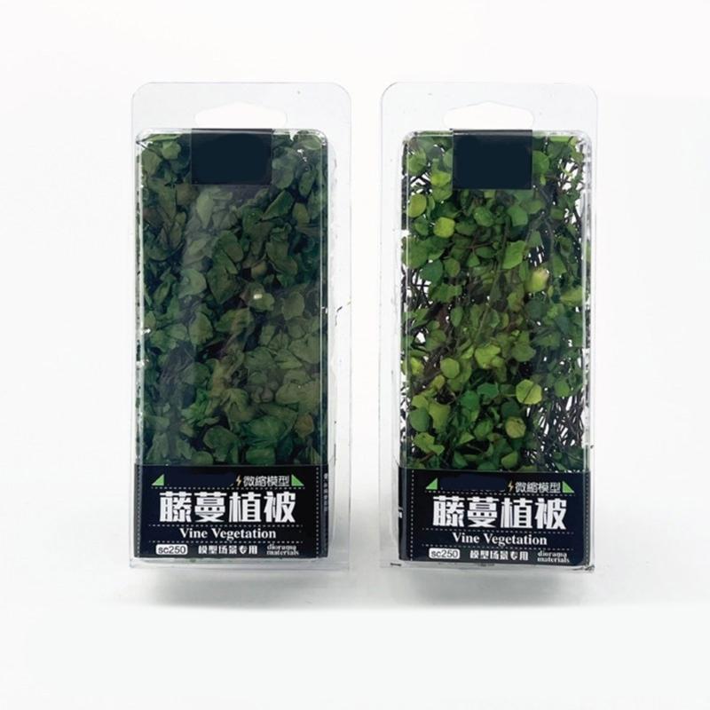 Realistic Artificial Plant Vine Model Set Creative Homes Decors Craft For Shelf Desktop Display Scenery Landscape
