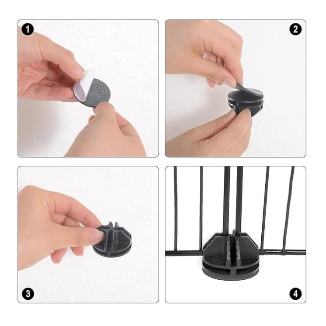 Auslaufkäfig Metallgehege für Kaninchen Kleintiere Faltbar