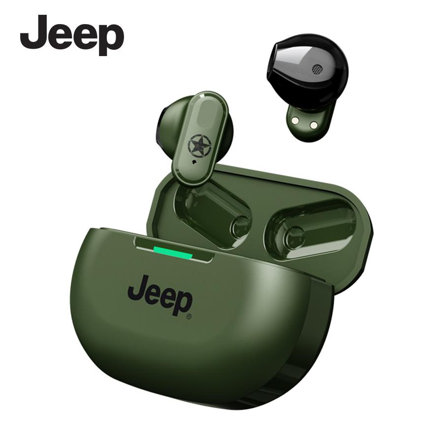 JOT2 Jeep TWS Wireless Bluetooth Earphones Sport Music Headphones HiFi Stereo Headset Noise Reduction Earbuds with Mic HD Voice