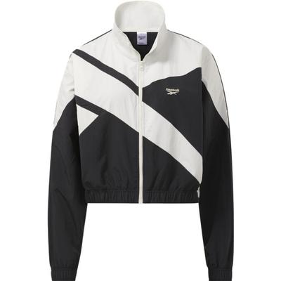 Color Block Short Slim Fit Windbreaker Jacket Women Jackets Black White HH9752