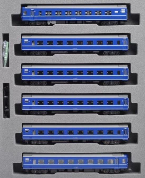 

KATO N Gauge 14 Series Sleeper Express Sakura Sasebo Formation Set Model Train Passenger Car 6-Car 10-599