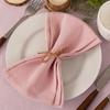 10PCS 30X45CM 100% Cotton Cloth Napkins  Napkin Reusable Weddings Party Baby Shower Christmas Table Decor Retro Napkins Reusable